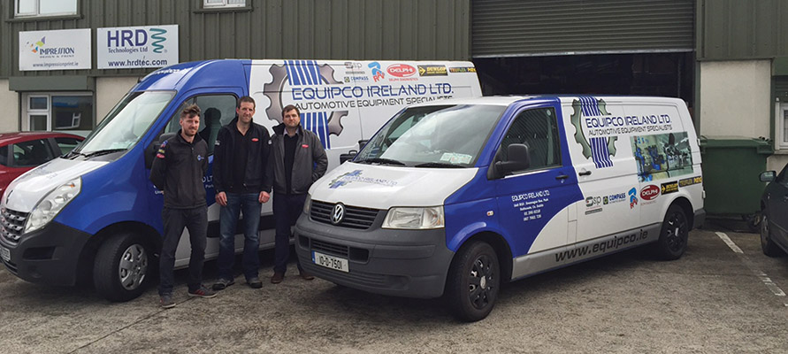 Equipco Ireland Ltd is the new name in automotive equipment sales and service.)